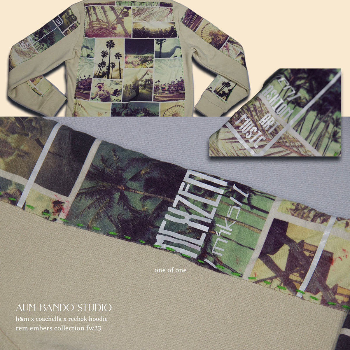 AUM x H&M x Coachella x Reebok Hoodie (1 of 1)