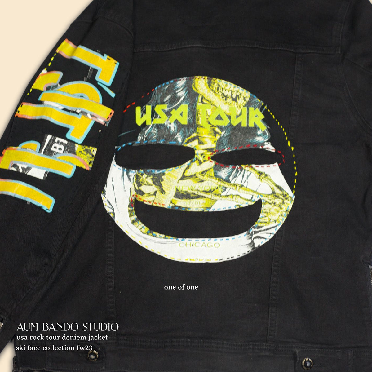 USA Rock Tour Denim Jacket (1 of 1)