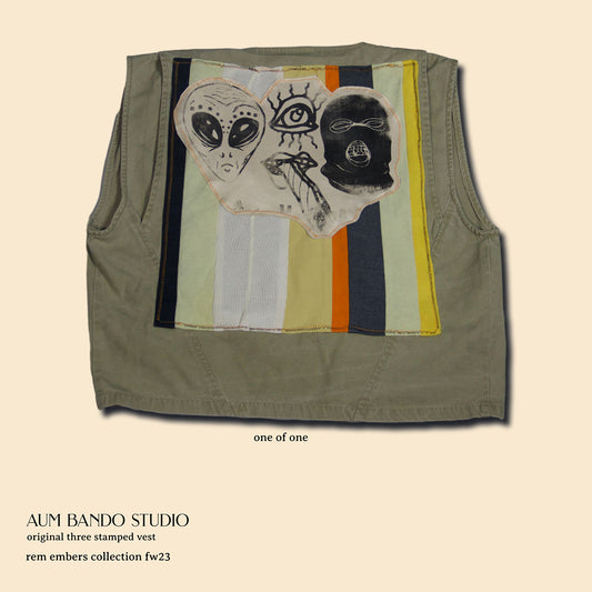 Original Three Stamped Vest (1 of 1)