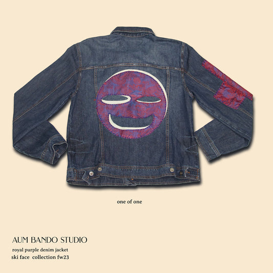 Royal Purple Denim Jacket (1 of 1)