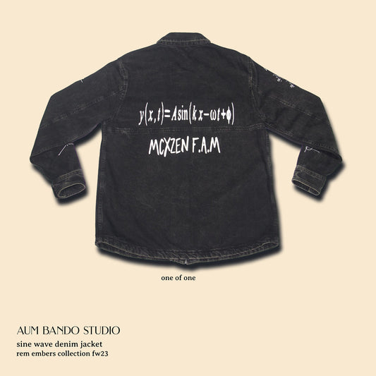 Sine Wave Denim Jacket (1 of 1)
