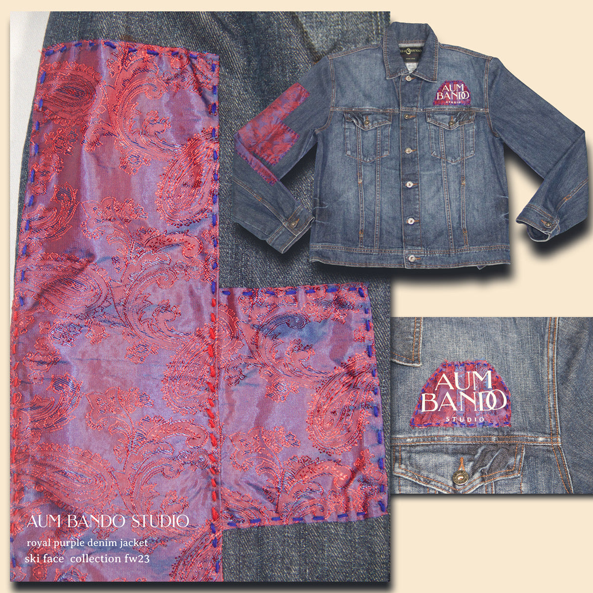 Royal Purple Denim Jacket (1 of 1)