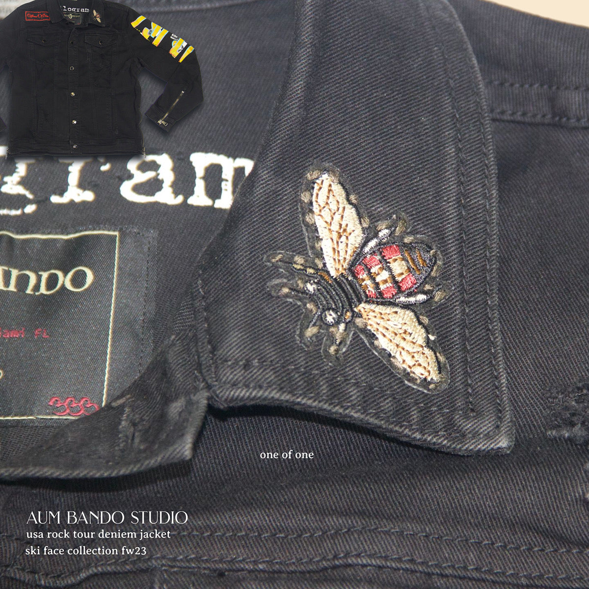 USA Rock Tour Denim Jacket (1 of 1)